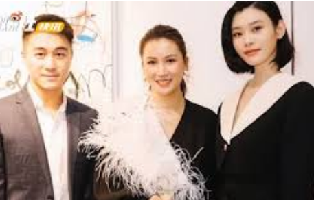 奚梦瑶与何猷君夫妇共同出席活动