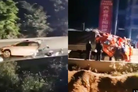 <strong>小轿车阻碍建高铁被暴力损坏?假</strong>