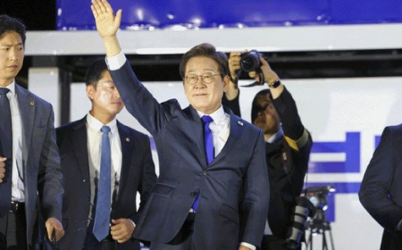 <strong>李在明当选韩国总统 任期正式开始</strong>