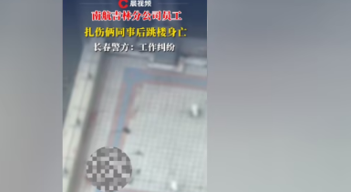 <strong>警方通报南航员工伤人:已跳楼身亡</strong>