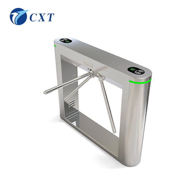 High Performance 304 Tripod Barrier Gate Drop Arm Turnstile With Light Strip