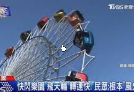 <strong>一乐园摩天轮火了 速度超快还不带门</strong>
