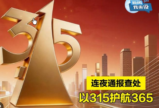 <strong>以“315”为契机 护航“365”</strong>