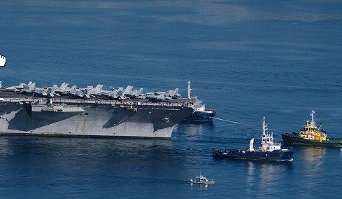 <strong>美航母将因火灾临时靠港维修</strong>