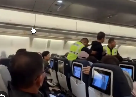 <strong>马航回应男乘客拍打空姐被带离机舱</strong>