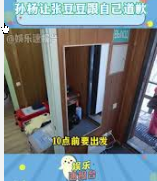 <strong>孙杨让张豆豆给他道歉</strong>
