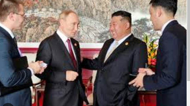 金正恩向普京致贺电