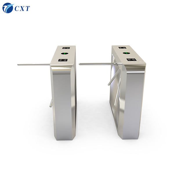 三辊闸CXT-SW128C
型号：CXT-SW128C

规格：1200x280x980mm

杆长：510mm

工艺：以折弯、切割、焊接、抛光、打磨等工艺生产

材料：国标304号不锈钢(可订制201不锈钢、铁烤漆)

1)圆弧三辊闸具有故障自检和报警提示功能，方便用户维护及使用;
2) 配带标准读卡窗，可外接开关按钮或遥控，实现单向或双向控制通行;
3)圆弧三辊闸具有自动复位功能，当闸杆解锁后，转动120度，即自动复位(锁死)。或在规定的时间内未通行时，系统将自动取消用户的此次通行的权限而自动闭合(锁死)，延时分3S、5S、10S、60S可调。
4)防冲功能，在没有接收到开闸信号时，闸杆自动锁死;
5) 防尾随功能，过一个人转动120度，且自动锁死，避免尾随;
6)断电自动落杆功能，以满足消防管理的要求;
7)可与多种读卡设备相挂接，接收继电器开关信号工作;
8)采用光学工作原理，对输入控制信号没有延时要求，绝对避免刷一卡过几人的现象;
9)外接按钮可实现左、右常开功能;
10)外接按钮可实现不断电落杆功能;
11)可直接通过管理计算机实现远程控制与管理(需订制);
12)控制板可外接计数功能，记录在场人数，实现叠加或进向加，反向减功能(需订制)。
CXT-S128C圆弧三辊闸
Tripod Turnstile Gate SW128C (7).jpg




1）圆弧三辊闸外壳材料： 国标304号不锈钢框架结构（可订制201不锈钢或铁烤漆）
2）加工工艺： 采用折弯、切割、焊接、抛光、打磨等工艺生产
3）标准外形尺寸：宽280×长1200×高980（mm）
4）重量：约70Kg
5）闸杆长：510(mm)
6）闸杆最大承受力：80Kg
7）闸杆工作驱动力：3Kg
8）闸杆转向：单向、双向
9）灯光提示：高亮度通行状态指示（平时不亮，通行时箭头闪动）
10）工作机芯：12V /20W电磁阀
11）工作环境：室内、室外(建议架雨篷)
12）适应温度：-40℃ ～ 80℃
13）应急措施：掉电自动落杆
14）开闸时间：0.2秒
15）通行速度：约30人/分钟
16）标准输入接口：继电器开关信号
创新通本着“诚信、创新、品牌”的经营理念，凭着对智能化通道闸系统十多年来地探索和积淀，以新的设计理念，打破传统格局，相续推出通道精品奔腾系列(无刷摆闸、无刷三辊闸、无刷翼闸、高档平移闸)新型高科技通道产品。创新通案例遍布全国：银行、外企、大型国企、行政单位、石化油田、客运站、移动通信、监狱、智能小区、商城超市、大厦/写字楼、休闲/运动/疗养/旅游景区。

上一篇：三辊闸CXT-SW128Z下一篇：三辊闸CXT-SW160