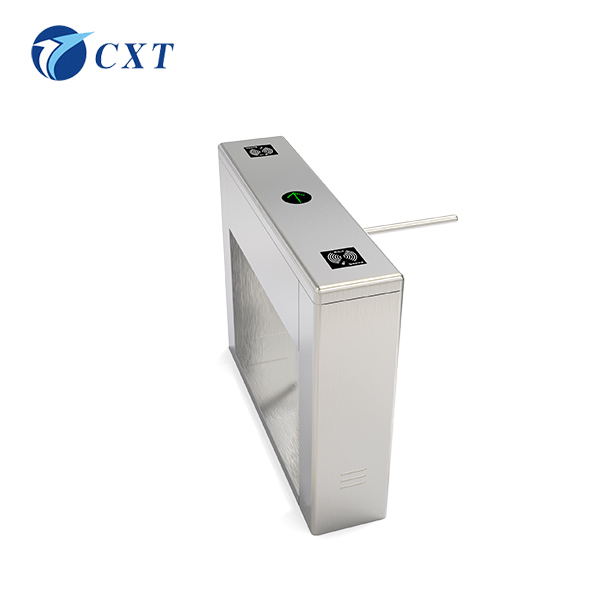 三辊闸CXT-SW128Z
型号：CXT-SW128Z

规格：1200*280*980mm

杆长：510mm

工艺：以折弯、切割、焊接、抛光、打磨等工艺生产

材料：国标304号不锈钢(可订制201不锈钢、铁烤漆)

128z-2.jpg

1)具有故障自检和报警提示功能，方便用户维护及使用。

2)可外接任何控制设备输出的控制信号或按钮或遥控，实现单双向控制通行。
3)可任意设定单、双向自由通行。
4)自动复位功能：每转动120度即自动复位，或在规定的时间内(延时多档可调)未通行时，系统将自动取消此次通行的权限。
5)灯光指示：高亮度通行灯状态指示，指引通行。
6)防尾随功能：每过一人转动120度，如有人尾随闸机自动锁死并报警。
7)消防输入：可与消防报警信号连接，实现不断电落杆常开。
8)记忆功能：精准的信号记忆，连续多次接收合法信号时，检测最后一人通过后自动复位，大大提高了通行速度。(此功能可拨码选择)
9)报警提示功能：非法通行或冲闸时，自动发出报警提示。
10)防反转功能：通行过程中发生反转，闸杆即自动锁死且发出报警，待反转外力消失后则自动恢复通行。
11)防缓冲功能：非法通行或冲闸时，闸杆自动旋转相应角度后抱死，实现人性化防伤害。当外力消失后则自动复位。
12)无人职守：断电自动落杆，通电自动上杆。
13)动感提示：接受合法通行信号时，闸杆自动旋转约5度，轻触即柔和旋转至下一复位点后停止。
 
可扩展功能：
1、 通过管理电脑实现远程控制与管理(需要指令对接)。
2、 计数功能，实现在场人数统计。
3、 个性化语音提示功能，让通道更加接近生活。
 


 
创新通本着“诚信、创新、品牌”的经营理念，凭着对智能化通道闸系统十多年来地探索和积淀，以新的设计理念，打破传统格局，相续推出通道精品奔腾系列(无刷摆闸、无刷三辊闸、无刷翼闸、高档平移闸)新型高科技通道产品。创新通案例遍布全国：银行、外企、大型国企、行政单位、石化油田、客运站、移动通信、监狱、智能小区、商城超市、大厦/写字楼、休闲/运动/疗养/旅游景区。



上一篇：三辊闸CXT-SW150下一篇：三辊闸CXT-SW128C