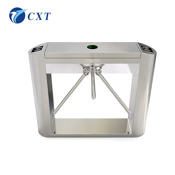 三辊闸CXT-SW128YX
型号：CXT-SW128YX

规格：1200*280*980mm

杆长：510mm

工艺：以折弯、切割、焊接、抛光、打磨等工艺生产

材料：国标304号不锈钢(可订制201不锈钢、铁烤漆

CXT-SW128YX灵动斜面三辊闸

128yx-2.jpg





1)具有故障自检和报警提示功能，方便用户维护及使用。
2)可外接任何控制设备输出的控制信号或按钮或遥控，实现单双向控制通行。
3)可任意设定单、双向自由通行。
4)自动复位功能：每转动120度即自动复位，或在规定的时间内(延时多档可调)未通行时，系统将自动取消此次通行的权限。
5)灯光指示：高亮度通行灯状态指示，指引通行。
6)防尾随功能：每过一人转动120度，如有人尾随闸机自动锁死并报警。
7)消防输入：可与消防报警信号连接，实现不断电落杆常开。
8)记忆功能：精准的信号记忆，连续多次接收合法信号时，检测最后一人通过后自动复位，大大提高了通行速度。(此功能可拨码选择)
9)报警提示功能：非法通行或冲闸时，自动发出报警提示。
10)防反转功能：通行过程中发生反转，闸杆即自动锁死且发出报警，待反转外力消失后则自动恢复通行。
11)防缓冲功能：非法通行或冲闸时，闸杆自动旋转相应角度后抱死，实现人性化防伤害。当外力消失后则自动复位。
12)无人职守：断电自动落杆，通电自动上杆。
13)动感提示：接受合法通行信号时，闸杆自动旋转约5度，轻触即柔和旋转至下一复位点后停止。
三辊闸可扩展功能：
1、 通过管理电脑实现远程控制与管理(需要指令对接)。
2、 计数功能，实现在场人数统计。
3、 个性化语音提示功能，让通道更加接近生活。
序号	名称	市场上通用系列	奔腾系列
1	转动方式	手推	电动助力
2	定位原理	光偶定点	1/500解码
3	定位方式	定位臂	水平位置、不锁定
4	传动方式	电磁阀	电机
5	上杆方式	手动	自动
6	缓冲	无	有
7	防逆转	无	有
8	噪音	大	无
9	机械磨损	大	无
10	非法报警	无	有
11	通行提示	无	有
12	使用寿命	1-3年	5-10年
13	闸杆粗	￠32	￠38
14	断电落杆	有	有
15	记忆	有	有
16	消防输入	有	有
17	反馈信号输出	有	有
创新通本着“诚信、创新、品牌”的经营理念，凭着对智能化通道闸系统十多年来地探索和积淀，以新的设计理念，打破传统格局，相续推出通道精品奔腾系列(无刷摆闸、无刷三辊闸、无刷翼闸、高档平移闸)新型高科技通道产品。创新通案例遍布全国：银行、外企、大型国企、行政单位、石化油田、客运站、移动通信、监狱、智能小区、商城超市、大厦/写字楼、休闲/运动/疗养/旅游景区。


上一篇：三辊闸CXT-SW123A下一篇：三辊闸CXT-SW120
