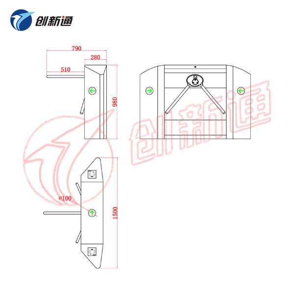 三辊闸CXT-SW150