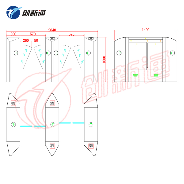 翼闸CXT-YW140J