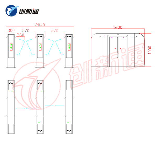 翼闸CXT-YW160A