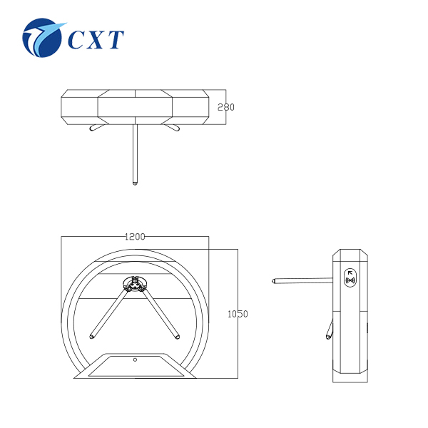  Aesthetic Tripod Turnstile CXT-SW129Y